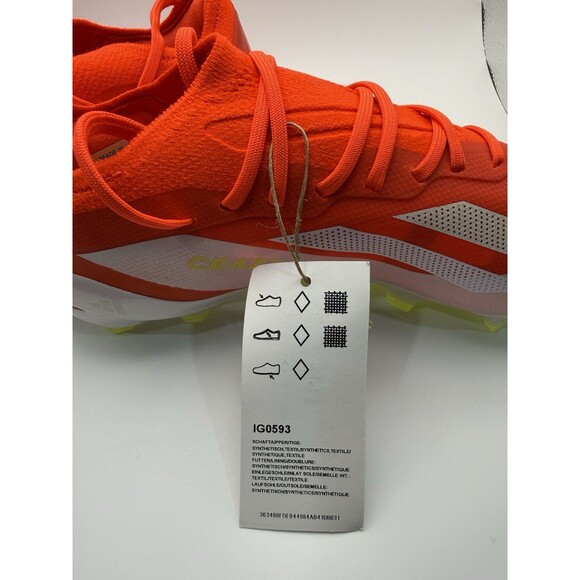New Men’s Adidas X Crazyfast Elite FG Energy Citrus Pack Size 6.5/7.5W IG0593 main image 8